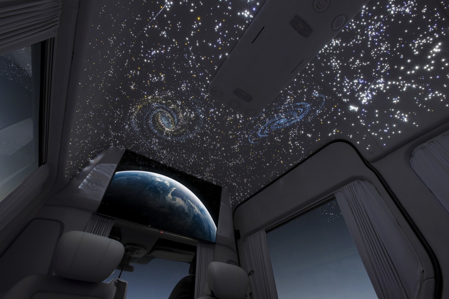 Звездное небо в Sprinter BusinessJet Фото 61