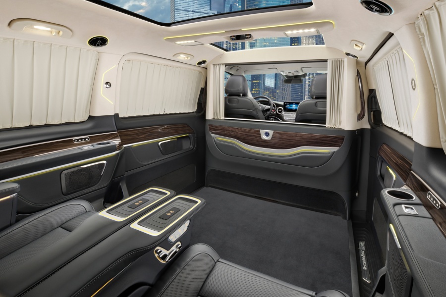 Многофункциональная перегородка V-Business Jet. Фото