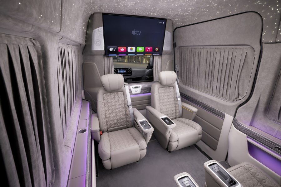 Sprinter BusinessJet звездное небо. Фото