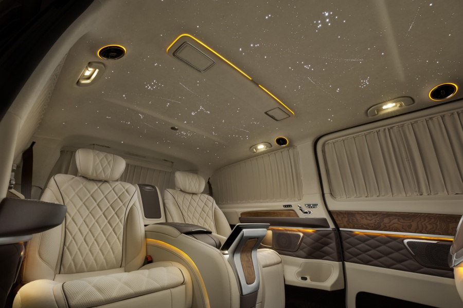 Mercedes-Benz V-VIP звездное небо. Фото 2