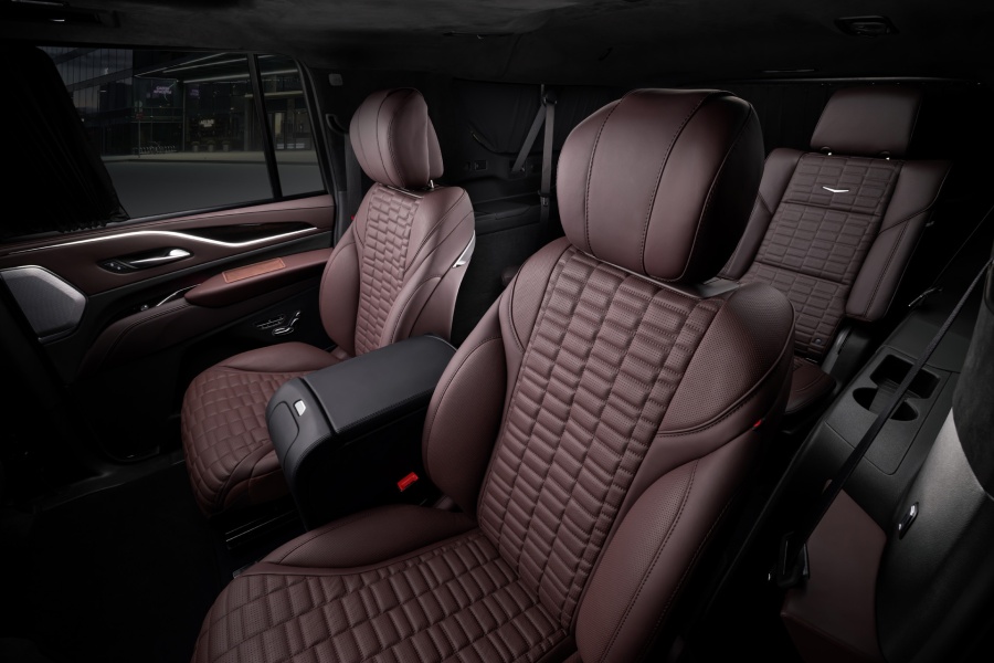 Салон Cadillac Escalade Ultima Brown. Фото 90